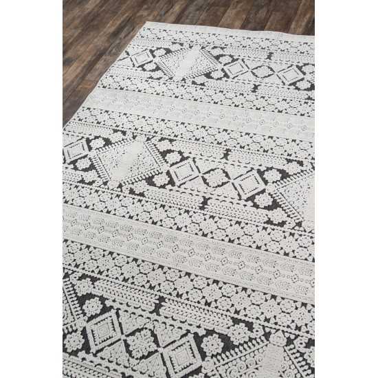 Rug, Momeni, Covington, COV-1, Charcoal, 5'3" X 7'6", 45327