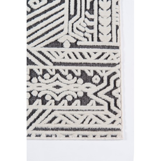 Rug, Momeni, Covington, COV-4, Charcoal, 3'11" X 5'7", 45325