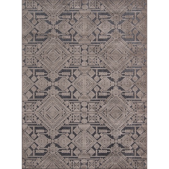 Rug, Momeni, Covington, COV-5, Brown, 2'3" X 7'6" Runner, 45616