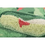 Rug, Novogratz, Cucina, CNA11, Green, 3' X 3' Round, 43445