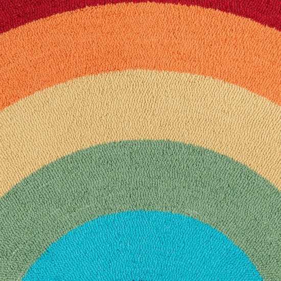 Rug, Novogratz, Cucina, CNA12, Multi, 1'5" X 2'10" Half Moon, 43718