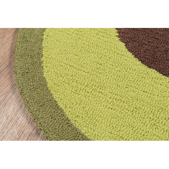 Rug, Novogratz, Cucina, CNA-5, Green, 2' X 3', 39729