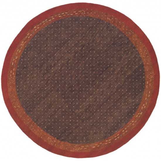 Rug, Momeni, Desert Gabbeh, DG-01, Brown, 7'6" X 9'6", 10330