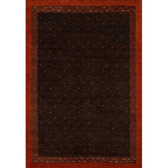 Rug, Momeni, Desert Gabbeh, DG-01, Brown, 8' X 8' Round, 16248