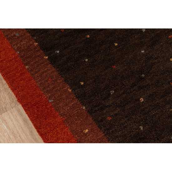 Rug, Momeni, Desert Gabbeh, DG-01, Brown, 9'6" X 13'6", 10349