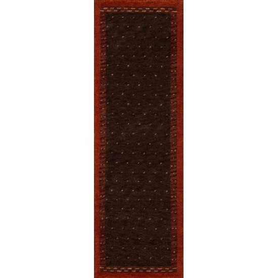 Rug, Momeni, Desert Gabbeh, DG-01, Brown, 9'6" X 13'6", 10349