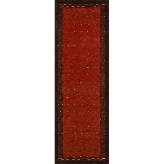 Rug, Momeni, Desert Gabbeh, DG-01, Paprika, 3'9" X 5'9", 10310