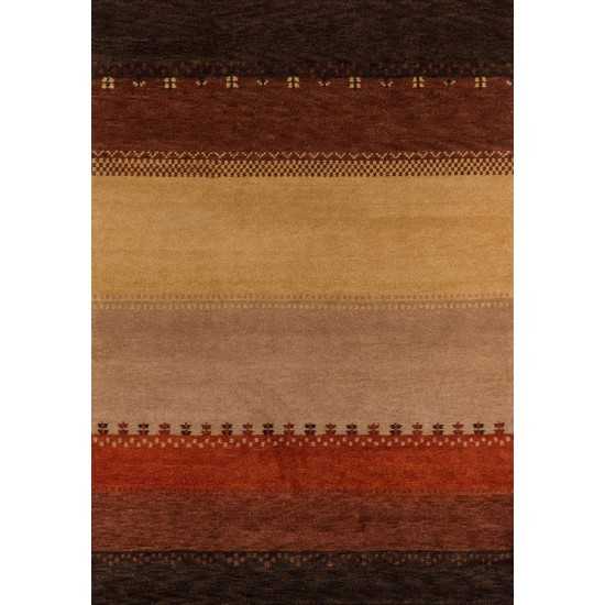 Rug, Momeni, Desert Gabbeh, DG-04, Multi, 2'6" X 8' Runner, 10355