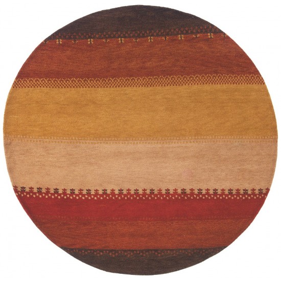 Rug, Momeni, Desert Gabbeh, DG-04, Multi, 2'6" X 8' Runner, 10355