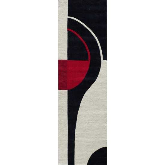 Rug, Momeni, Delhi, DL-22, Black, 3'6" X 5'6", 99615