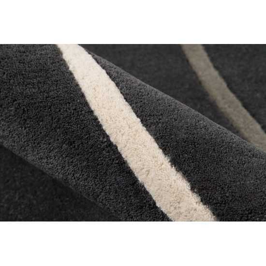 Rug, Momeni, Delhi, DL-22, Charcoal, 2'3" X 8' Runner, 33234