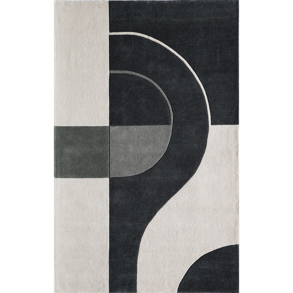 Rug, Momeni, Delhi, DL-22, Charcoal, 5' X 8', 33249 Rug, Momeni, Delhi, DL-22, Charcoal, 5' X 8', 33249