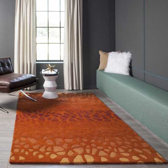 Rug, Momeni, Delhi, DL-33, Paprika, 2'3" X 8' Runner, 20158