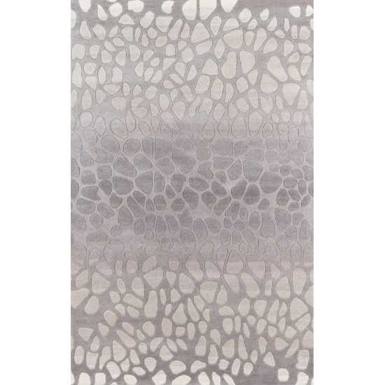 Rug, Momeni, Delhi, DL-33, Silver, 2'3" X 8' Runner, 20174