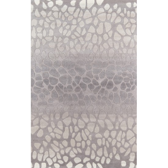 Rug, Momeni, Delhi, DL-33, Silver, 3'6" X 5'6", 20176