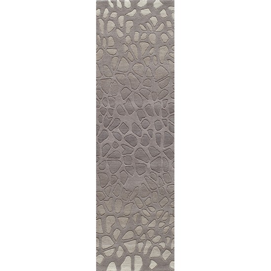 Rug, Momeni, Delhi, DL-33, Silver, 3'6" X 5'6", 20176