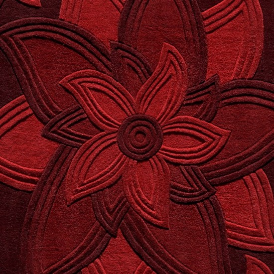 Rug, Momeni, Delhi, DL-40, Red, 5' X 8', 20435