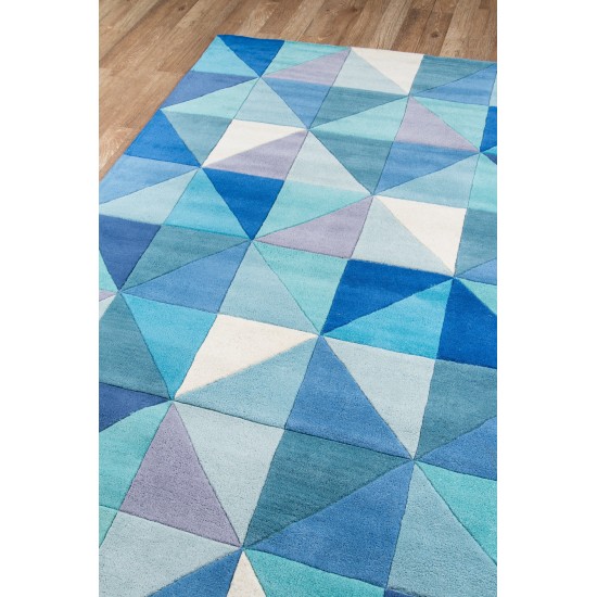 Rug, Momeni, Delhi, DL-44, Blue, 2'3" X 8' Runner, 23569