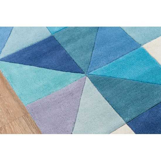 Rug, Momeni, Delhi, DL-44, Blue, 3'6" X 5'6", 23573