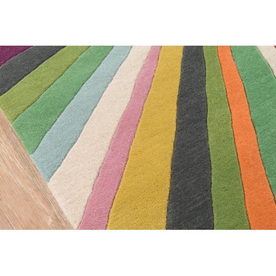 Rug, Momeni, Delhi, DL-62, Multi, 3'6" X 5'6", 26969