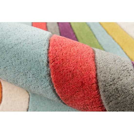 Rug, Momeni, Delhi, DL-62, Multi, 3'6" X 5'6", 26969