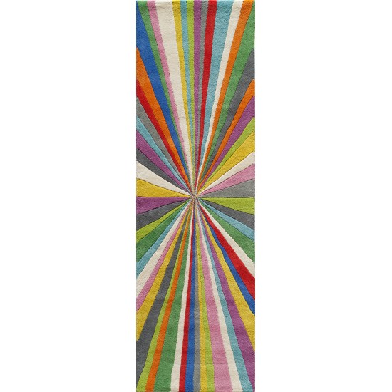 Rug, Momeni, Delhi, DL-62, Multi, 3'6" X 5'6", 26969