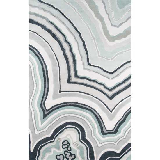 Rug, Novogratz, Delmar, DEL10, Blue, 2'3" X 8' Runner, 36556