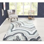 Rug, Novogratz, Delmar, DEL10, Blue, 2'3" X 8' Runner, 36556