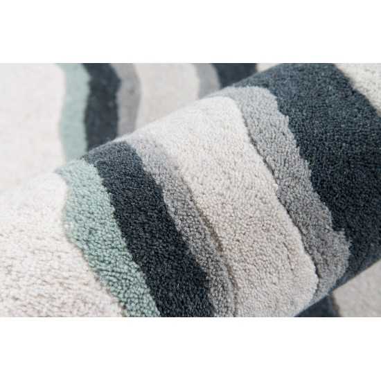 Rug, Novogratz, Delmar, DEL10, Blue, 3'6" X 5'6", 36559