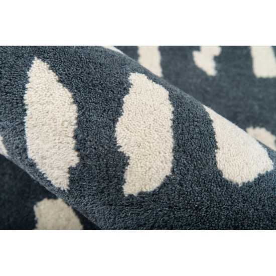 Rug, Novogratz, Delmar, DEL11, Blue, 2'3" X 8' Runner, 36557