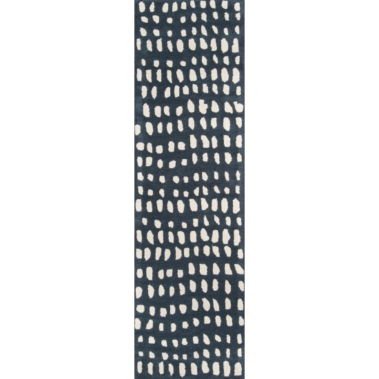 Rug, Novogratz, Delmar, DEL11, Blue, 2'3" X 8' Runner, 36557