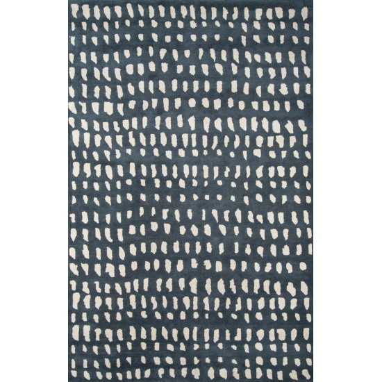 Rug, Novogratz, Delmar, DEL11, Blue, 3'6" X 5'6", 36560