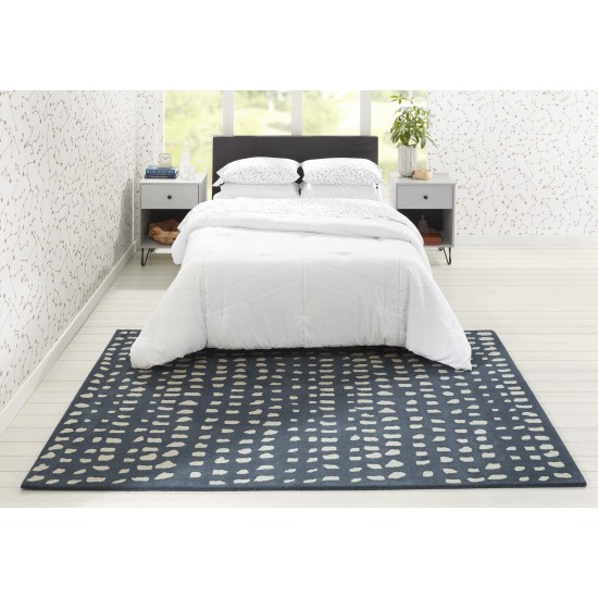 Rug, Novogratz, Delmar, DEL11, Blue, 8' X 10', 36564