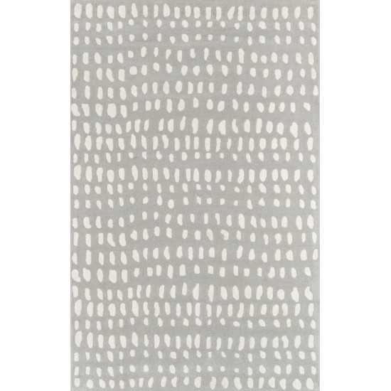 Rug, Novogratz, Delmar, DEL11, Grey, 5' X 8', 41652