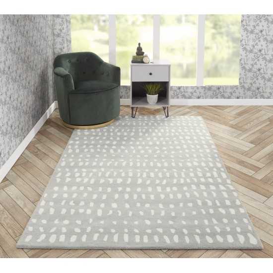 Rug, Novogratz, Delmar, DEL11, Grey, 5' X 8', 41652