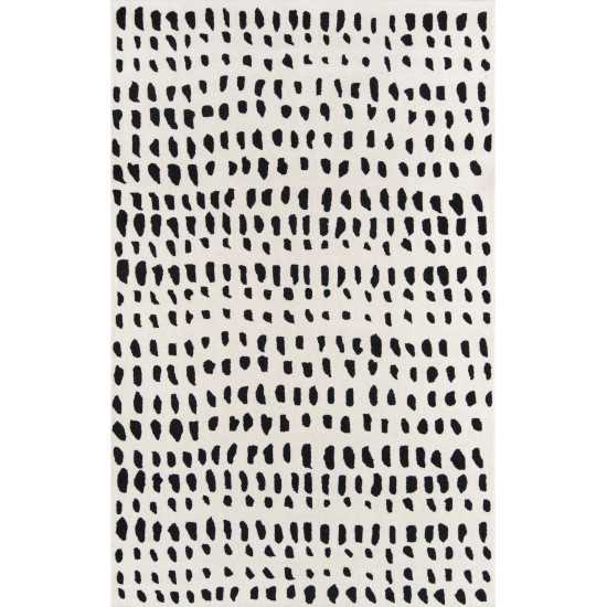 Rug, Novogratz, Delmar, DEL11, Ivory, 3'6" X 5'6", 41649