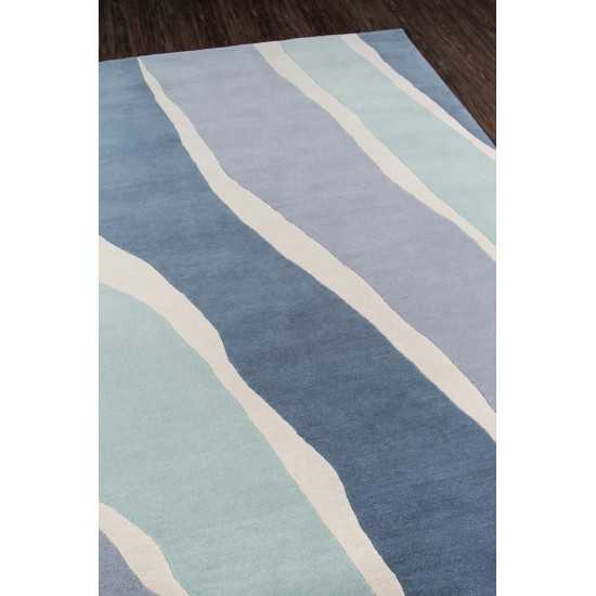 Rug, Novogratz, Delmar, DEL-4, Blue, 2'3" X 8' Runner, 36395