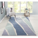 Rug, Novogratz, Delmar, DEL-4, Blue, 2'3" X 8' Runner, 36395