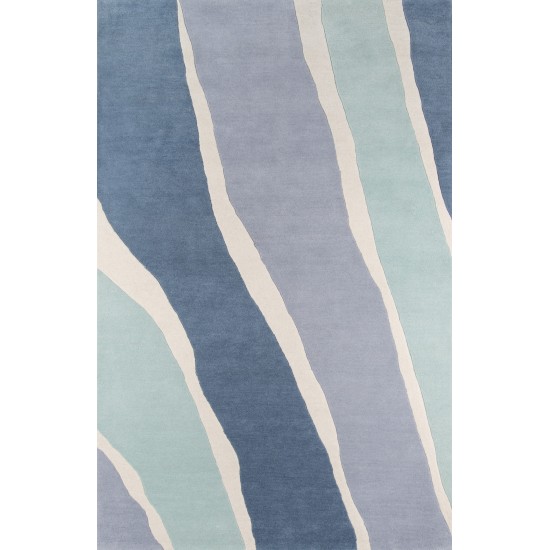 Rug, Novogratz, Delmar, DEL-4, Blue, 5' X 8', 36420