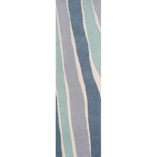 Rug, Novogratz, Delmar, DEL-4, Blue, 9' X 12', 36444