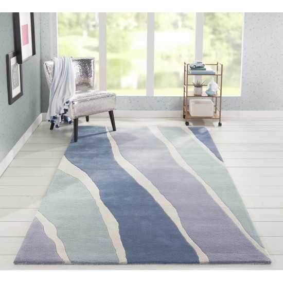 Rug, Novogratz, Delmar, DEL-4, Blue, 9' X 12', 36444