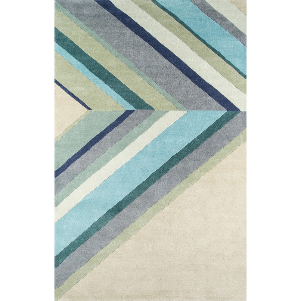 Rug, Novogratz, Delmar, DEL-5, Blue, 2'3" X 8' Runner, 36396