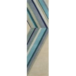 Rug, Novogratz, Delmar, DEL-5, Blue, 2'3" X 8' Runner, 36396