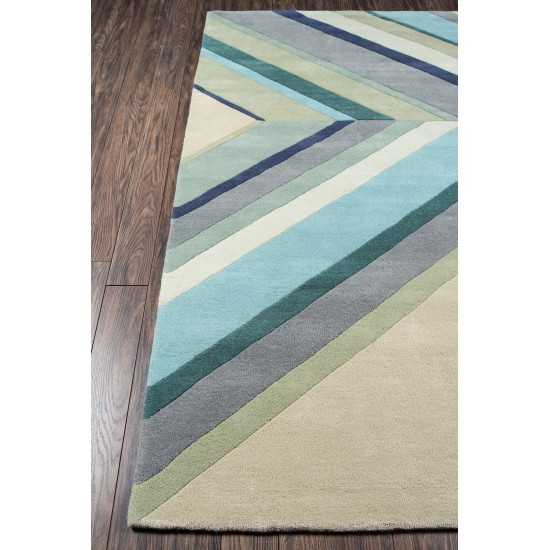 Rug, Novogratz, Delmar, DEL-5, Blue, 9' X 12', 36456