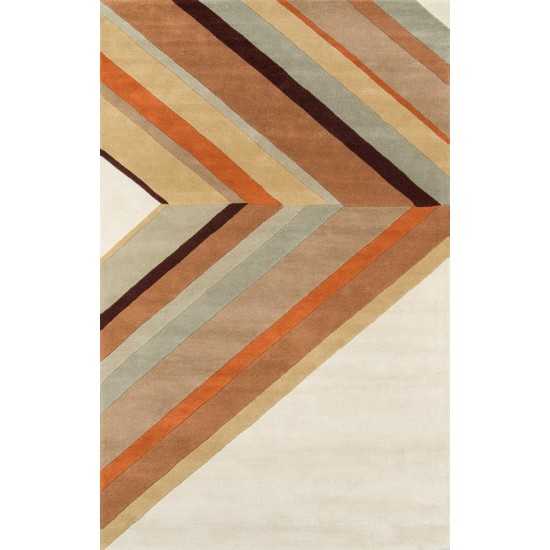 Rug, Novogratz, Delmar, DEL-5, Brown, 2'3" X 8' Runner, 36397