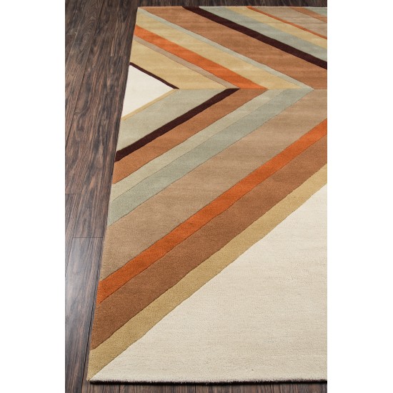 Rug, Novogratz, Delmar, DEL-5, Brown, 2'3" X 8' Runner, 36397