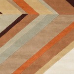 Rug, Novogratz, Delmar, DEL-5, Brown, 3'6" X 5'6", 36409