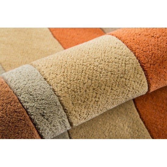Rug, Novogratz, Delmar, DEL-5, Brown, 5' X 8', 36422