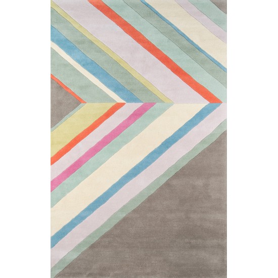 Rug, Novogratz, Delmar, DEL-5, Grey, 2'3" X 8' Runner, 36398