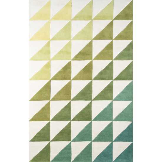 Rug, Novogratz, Delmar, DEL-6, Lime, 2'3" X 8' Runner, 36400